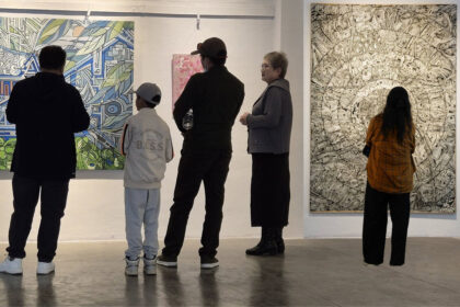 An exhibition by BoSukLee , A South Korean Artist at Nepal Art Council. Parampara Media and Research Center Pvt.Ltd english.khojpatra.com