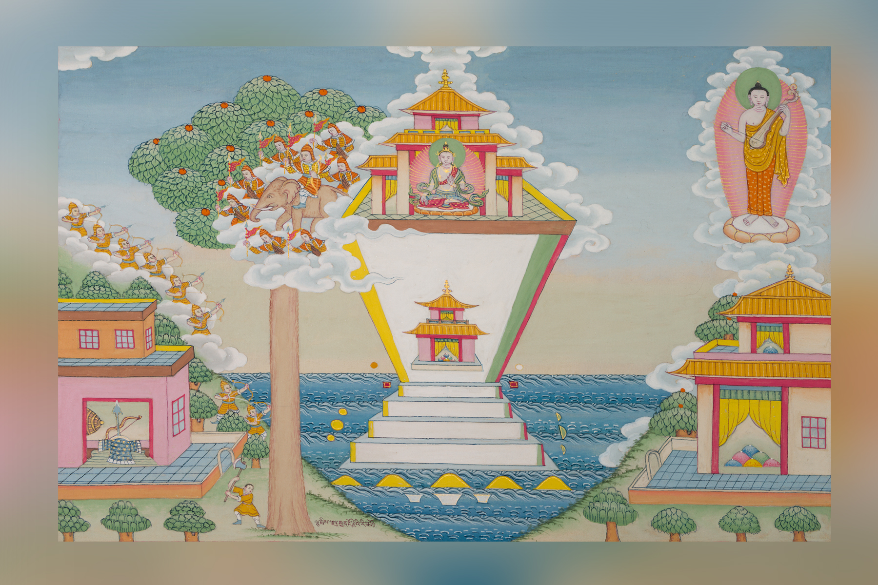 ‘Realms and Cemeteries’, an exhibition by Master Thangka Painter Urgen Dorje at TAKPA Gallery Parampara Media and Research Center Pvt.Ltd english.khojpatra.com