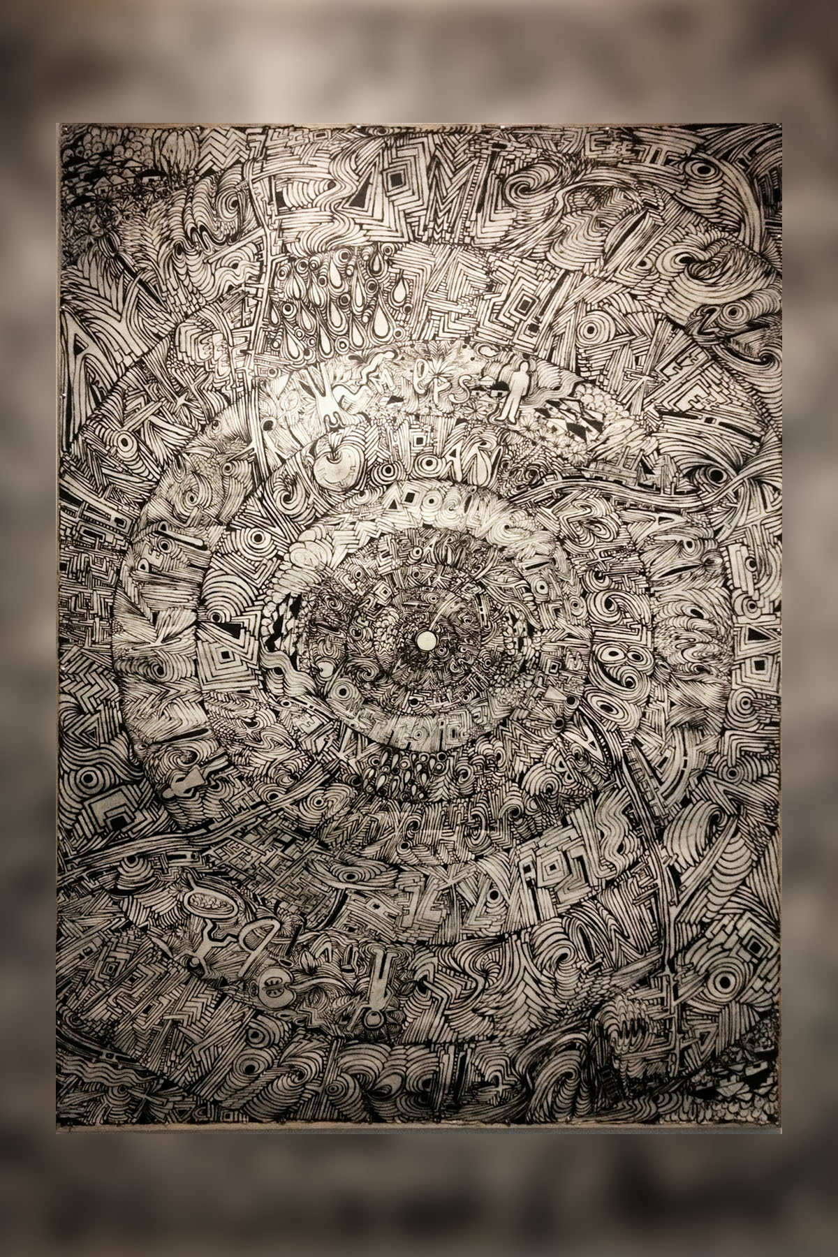 An exhibition by BoSukLee , A South Korean Artist at Nepal Art Council. Parampara Media and Research Center Pvt.Ltd english.khojpatra.com