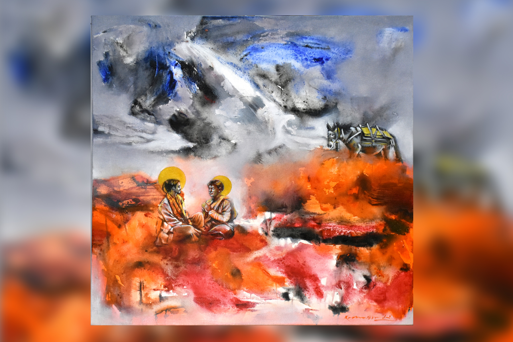 “Ekadeshma / Once upon a time”, a solo exhibition by Roshan Bhandari. At Takpa Gallery View from 25th May, Sunday to 21st June, Saturday 2025 Parampara Media and Research Center Pvt.Ltd. english.khojpatra.com khojpatra.com