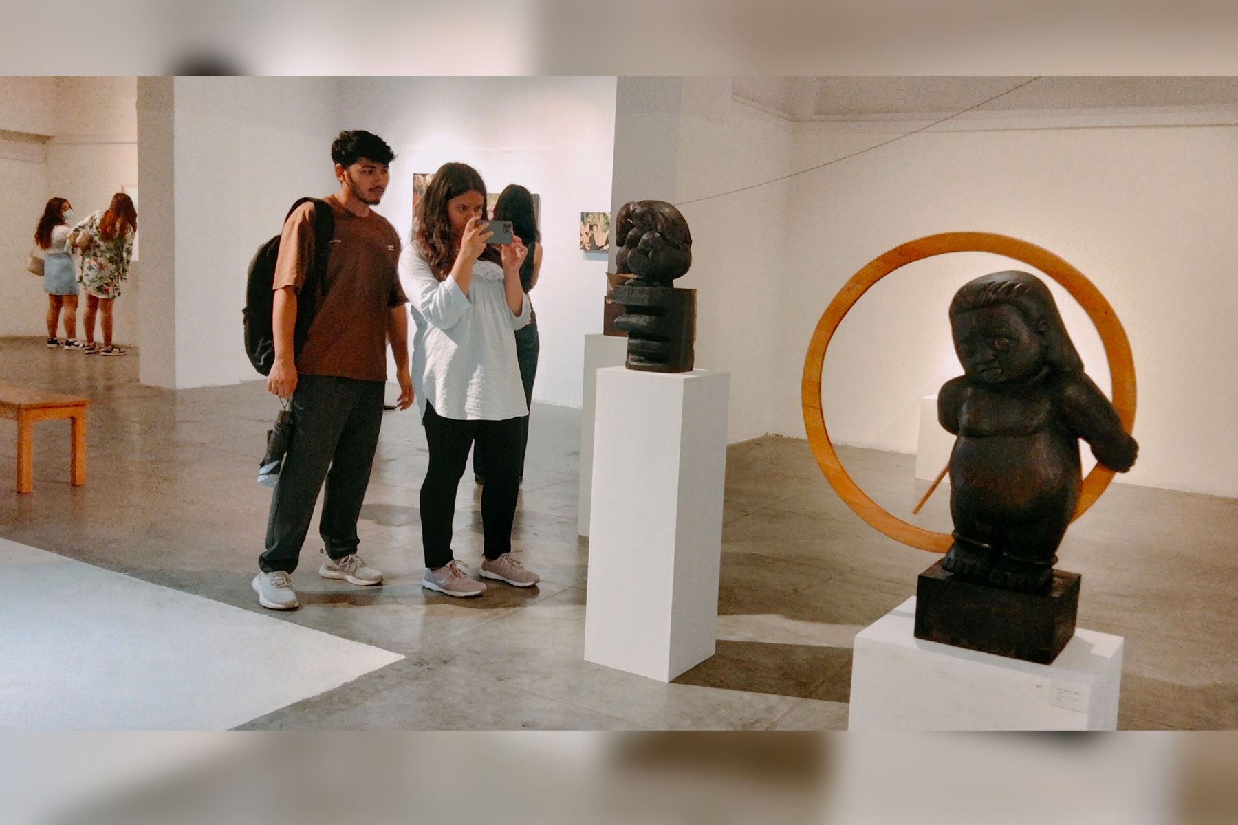 "Sangam"is a Group art exhibition by  at Nepal Art Council Parampara Media and Research Center Pvt.Ltd. english.khojpatra.com khojpatra.com