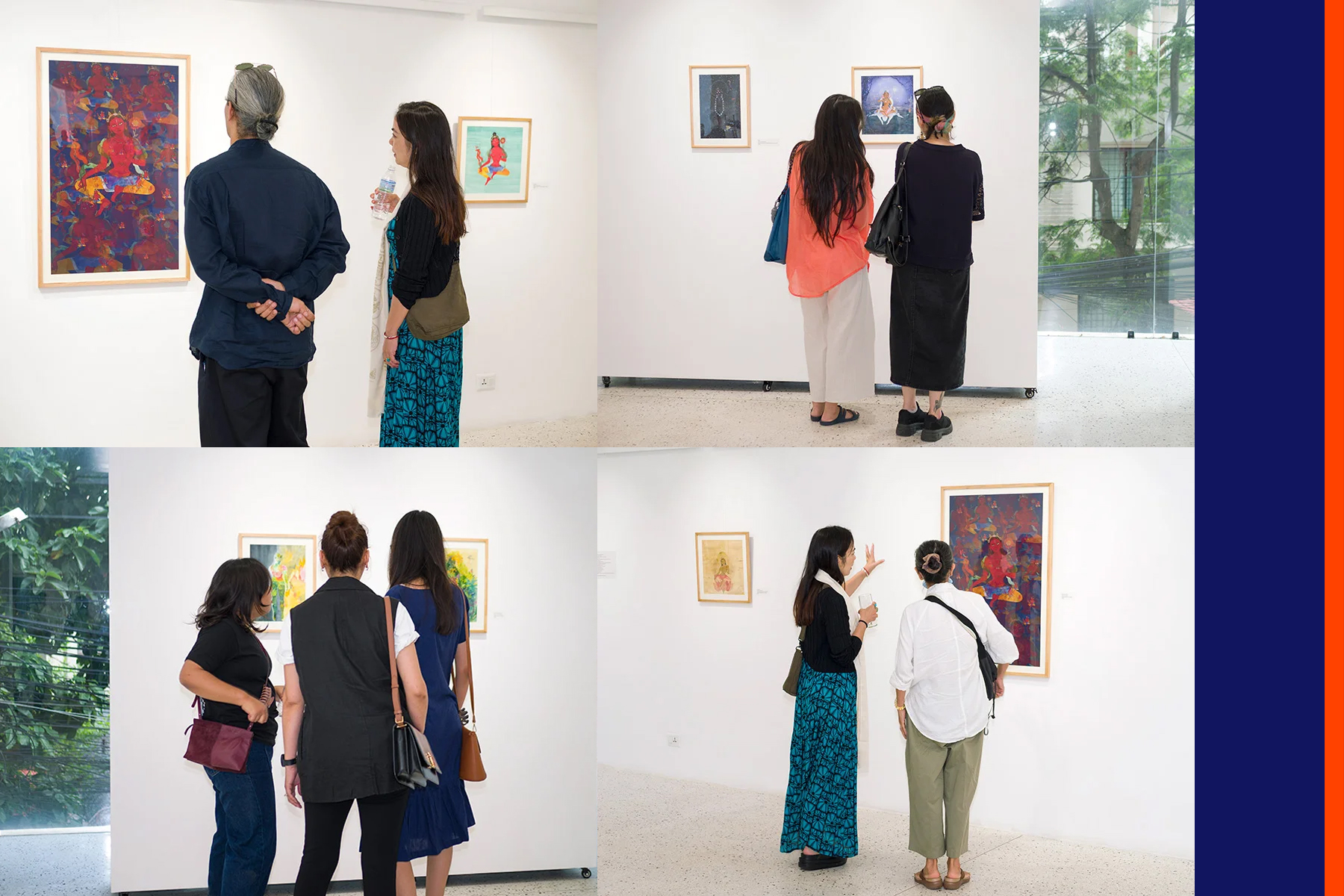 “Devi”, an exhibition by Emily Avery Yoshiko Crow and Tara Di Gesu. Venue: Takpa Gallery, Lazimpat 29th June, Sunday to 26th July, Saturday 2025. Parampara Media and Research Center Pvt.Ltd. english.khojpatra.com khojpatra.com