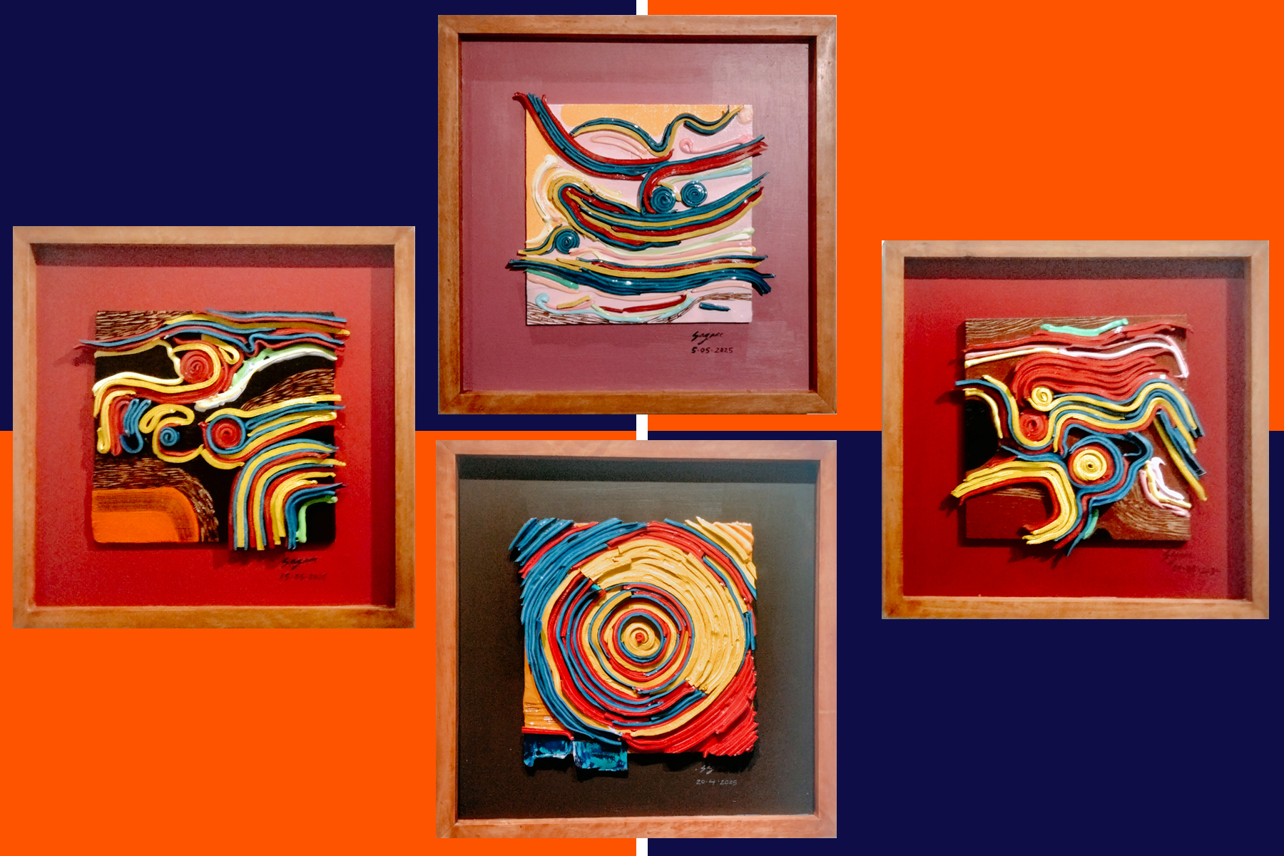 "Sangam"is a Group art exhibition by  at Nepal Art Council Parampara Media and Research Center Pvt.Ltd. english.khojpatra.com khojpatra.com