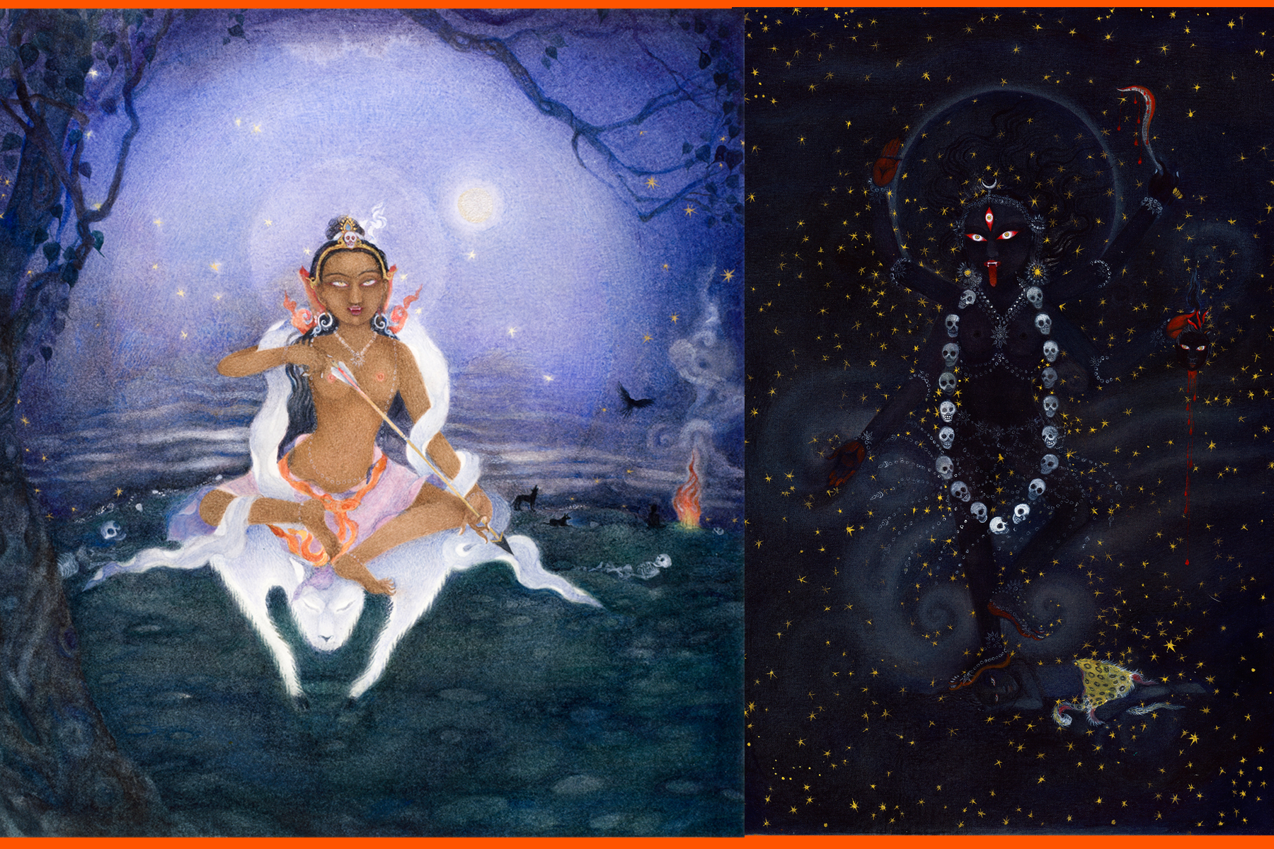 “Devi”, an exhibition by Emily Avery Yoshiko Crow and Tara Di Gesu. Venue: Takpa Gallery, Lazimpat 29th June, Sunday to 26th July, Saturday 2025. Parampara Media and Research Center Pvt.Ltd. english.khojpatra.com khojpatra.com