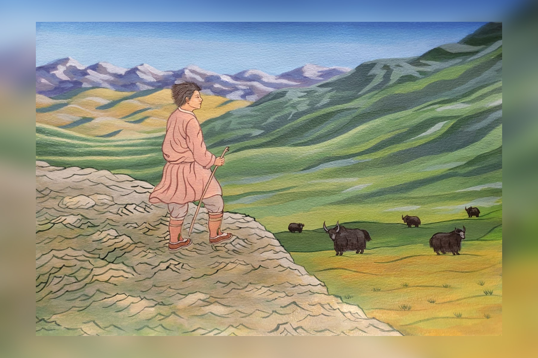 "Echoes of the Highland"Takpa Gallery, Lazimpat October 11 to November 8, 2025. Pasang Dolpo and Wang Lama. khojpatra.com english.khojpatra.com Parampara Media and Reserach Center Pvt. Ltd.