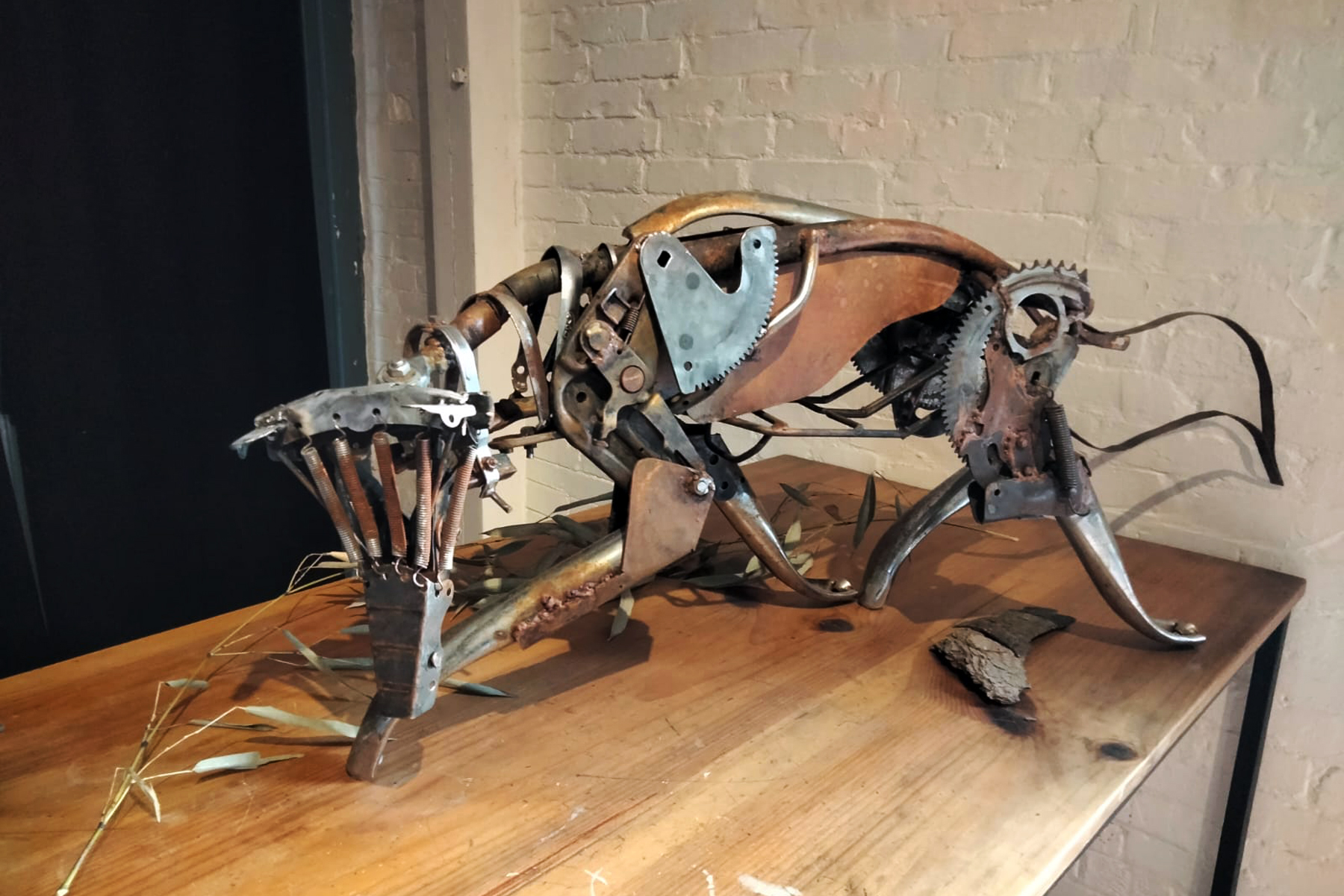 Artist in Studio #9 Saurab Koirala! on going exhibition, Metamorphosis highlights one of the most common items found in our world, trash, and reimagines it into a number of creatures.

Metamorphosis: a solo exhibition by Saurab Koirala @saurav.koirala.nepal

opens from January 15, 2026 at Taragaon Next, Boudha.

Curated by Roshan Mishra @im_roshan
Sponsored by the Saraf Foundation

#soloexhibition #kathmandu #art#sculpture#foundmaterials#repurpose#reduce#wastetoart#TaragaonNext
#groupexhibition #art #artexhibition #Nepal #artkathmandu #gallery #artnepal #artist #museum #asianart #artcollection

Parampara Media and Research Center Pvt.Ltd.
english.khojpatra.com
khojpatra.com
