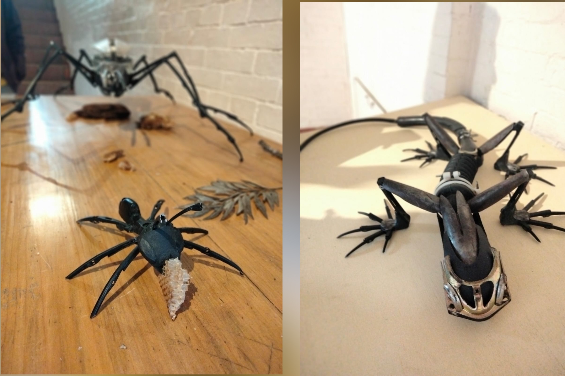 Artist in Studio #9 Saurab Koirala! on going exhibition, Metamorphosis highlights one of the most common items found in our world, trash, and reimagines it into a number of creatures.

Metamorphosis: a solo exhibition by Saurab Koirala @saurav.koirala.nepal

opens from January 15, 2026 at Taragaon Next, Boudha.

Curated by Roshan Mishra @im_roshan
Sponsored by the Saraf Foundation

#soloexhibition #kathmandu #art#sculpture#foundmaterials#repurpose#reduce#wastetoart#TaragaonNext
#groupexhibition #art #artexhibition #Nepal #artkathmandu #gallery #artnepal #artist #museum #asianart #artcollection

Parampara Media and Research Center Pvt.Ltd.
english.khojpatra.com
khojpatra.com
