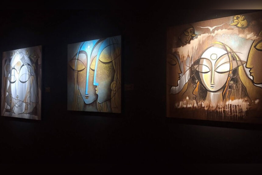 "Ma-Myself" at Gallery 108, Durbarmarg, Artist: Erina Tamrakar. 8th March-5th April, 2026. Parampara Media and Research Center Pvt.Ltd. khojpatra.com english.khojpatra.com