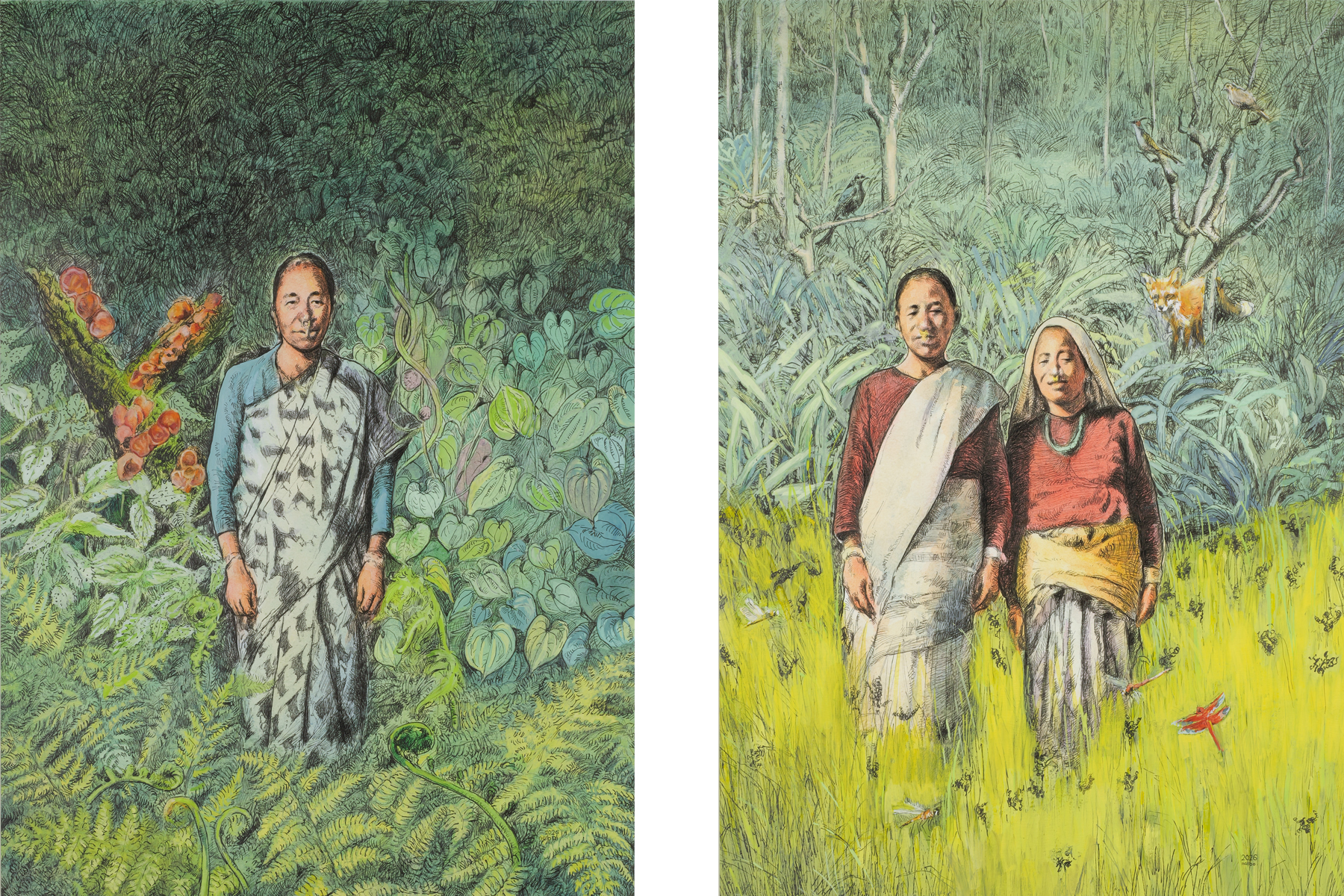 Watching out / Seeing InCurated by: Amrit Karki
February 28 to March 28, 2026.
At Takpa Gallery, Lazimpat
Photo: 