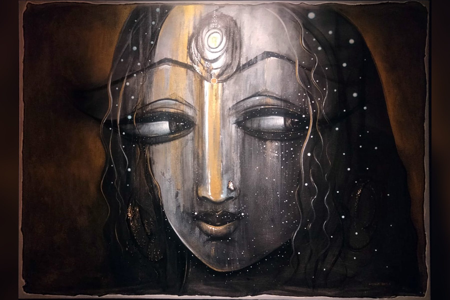 "Ma-Myself" at Gallery 108, Durbarmarg, Artist: Erina Tamrakar. 
8th March-5th April, 2026.
Parampara Media and Research Center Pvt.Ltd. khojpatra.com english.khojpatra.com
