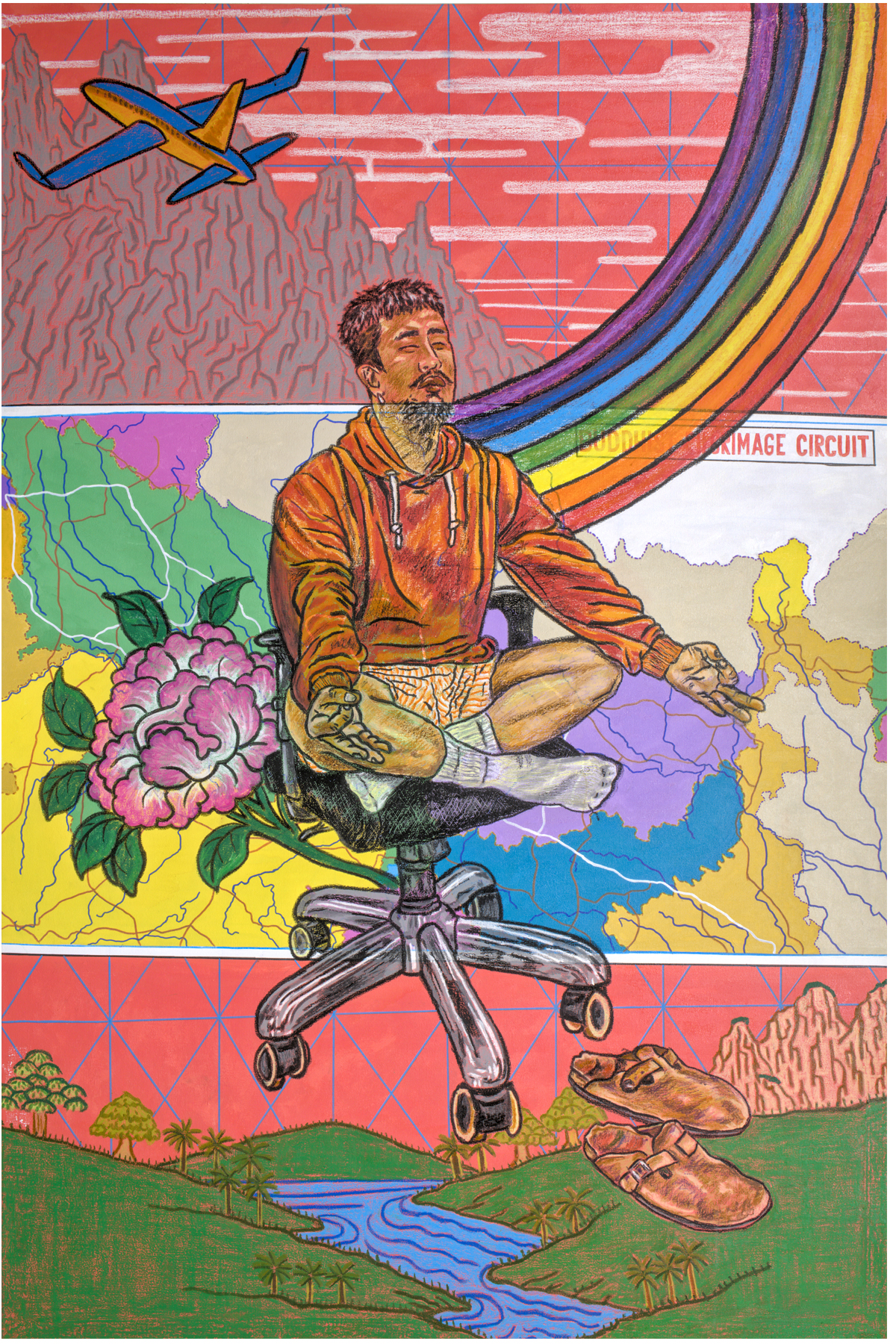 Exhibition Title: Khorlo / WheelDate: April 5 – May 2 , 2026 at Takpa Gallery, Parampara media and Research Center Pvt.Ltd khojpatra.com english.khojpatra.com