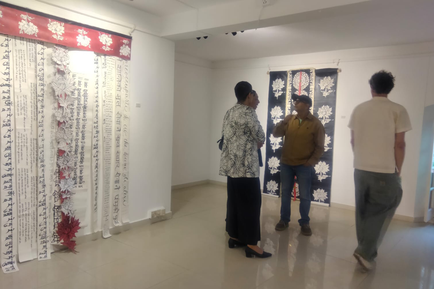 Invocation to the Goddesses by Sara Guberti at Siddhartha Art Gallery, 
Date: April 10 to April 30, 2026. 

Parampara Media and Research Center Pvt.Ltd.
khojpatra.com
english.khojpatra.com