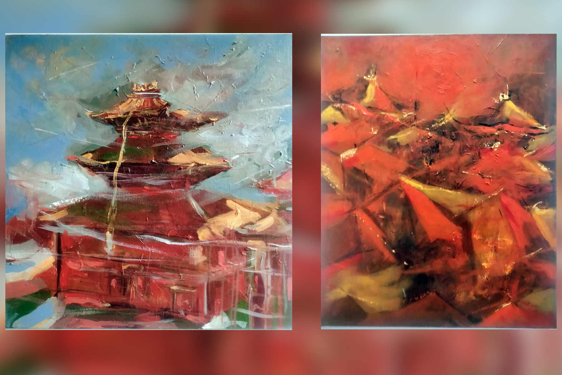 Solo Exhibition "Festive Spirit" by Pradip Kumar Bajracharya
At Gallery Mcube
Date: 1-17 May, 2026.
Copyright: Parampara Media and Research Center Pvt.Ltd.
khojpatra.com
english.khojpatra.com