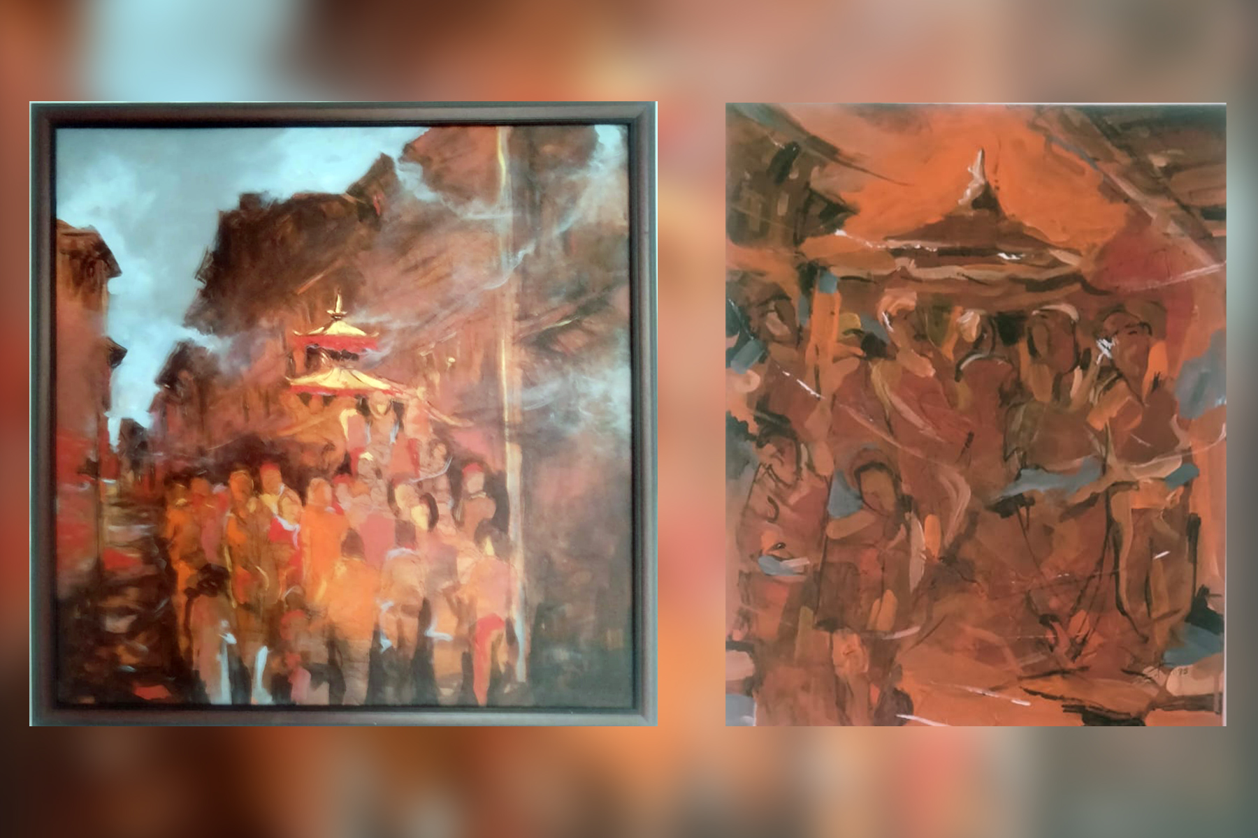 Solo Exhibition "Festive Spirit" by Pradip Kumar Bajracharya
At Gallery Mcube
Date: 1-17 May, 2026.
Copyright: Parampara Media and Research Center Pvt.Ltd.
khojpatra.com
english.khojpatra.com