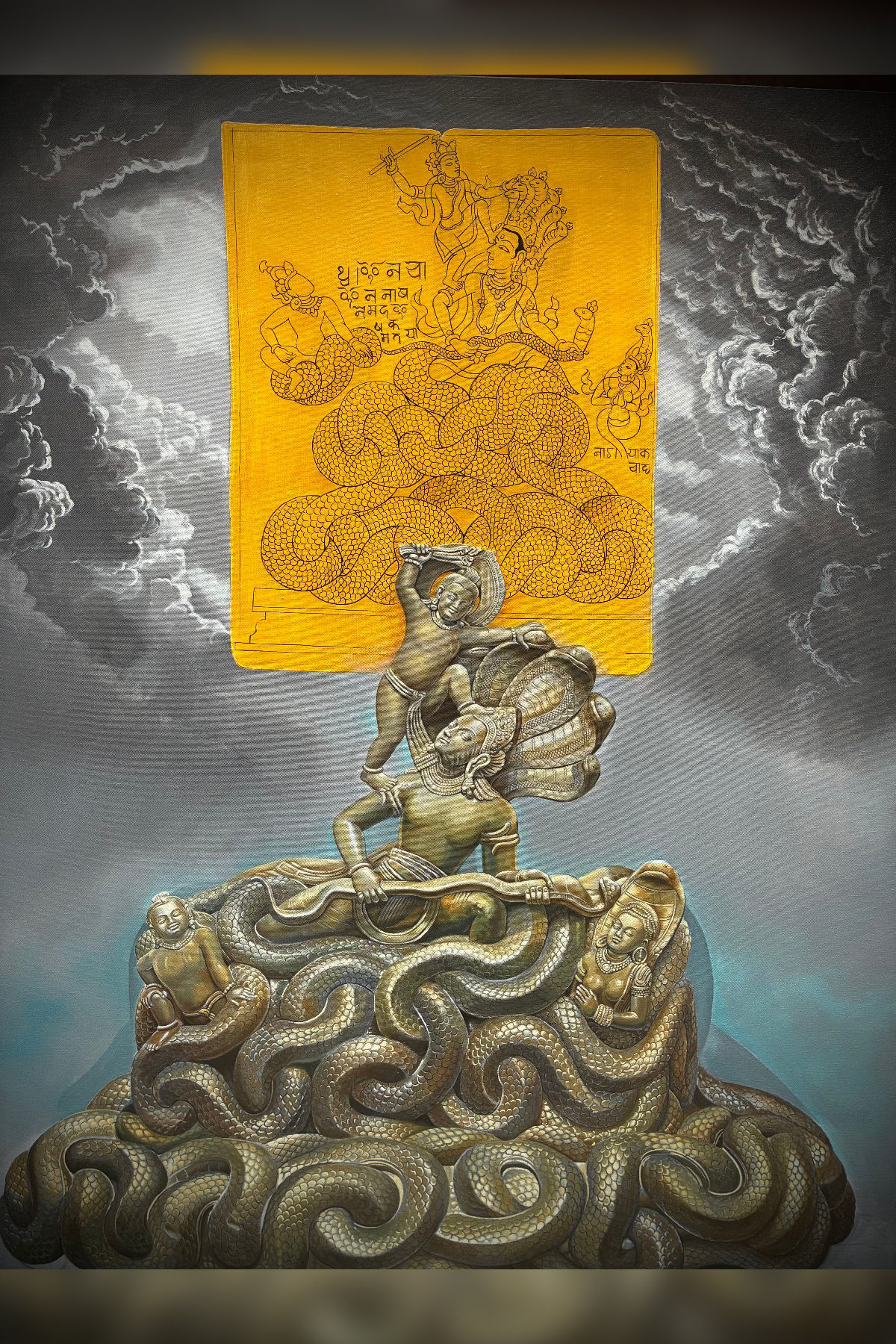 "Archetype" by Krishna Gopal Shrestha
at Gallery 108
Date: 12th June to 12th July, 2026.

FREE ENTRY

Monday only by Appointment

Parampara Media and Research Center Pvt.Ltd.
khojpatra.com
english.khojpatra.com
