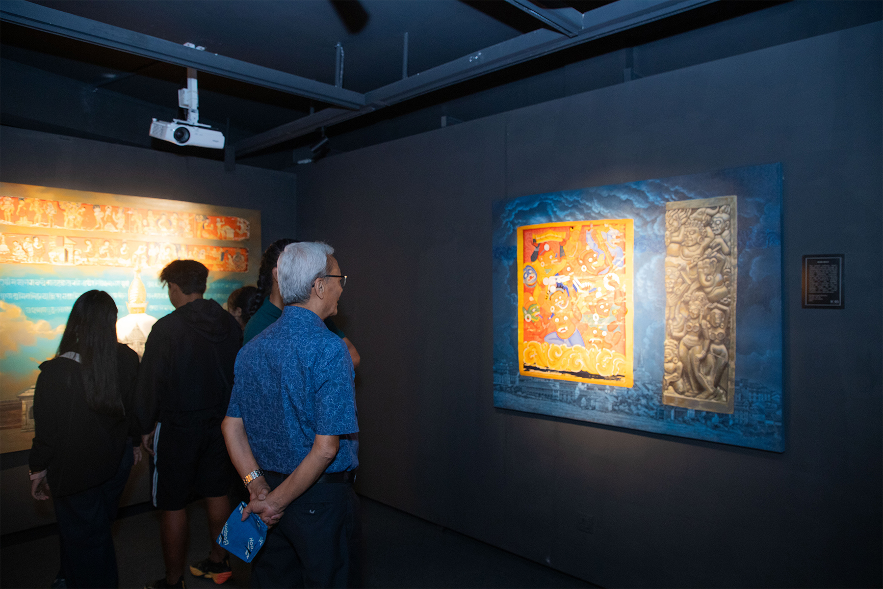 "Archetype" by Krishna Gopal Shresthaat Gallery 108
Date: 12th June to 12th July, 2026.

FREE ENTRY

Monday only by Appointment

Parampara Media and Research Center Pvt.Ltd.
khojpatra.com
english.khojpatra.com
