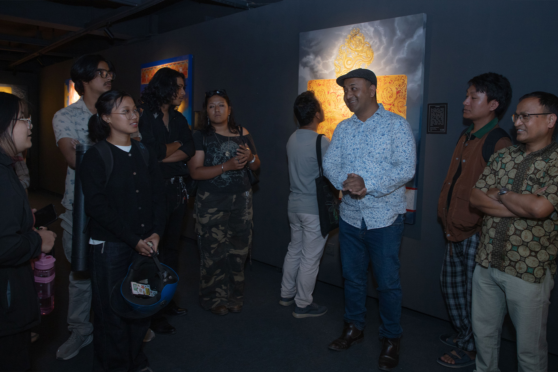 "Archetype" by Krishna Gopal Shresthaat Gallery 108
Date: 12th June to 12th July, 2026.

FREE ENTRY

Monday only by Appointment

Parampara Media and Research Center Pvt.Ltd.
khojpatra.com
english.khojpatra.com
