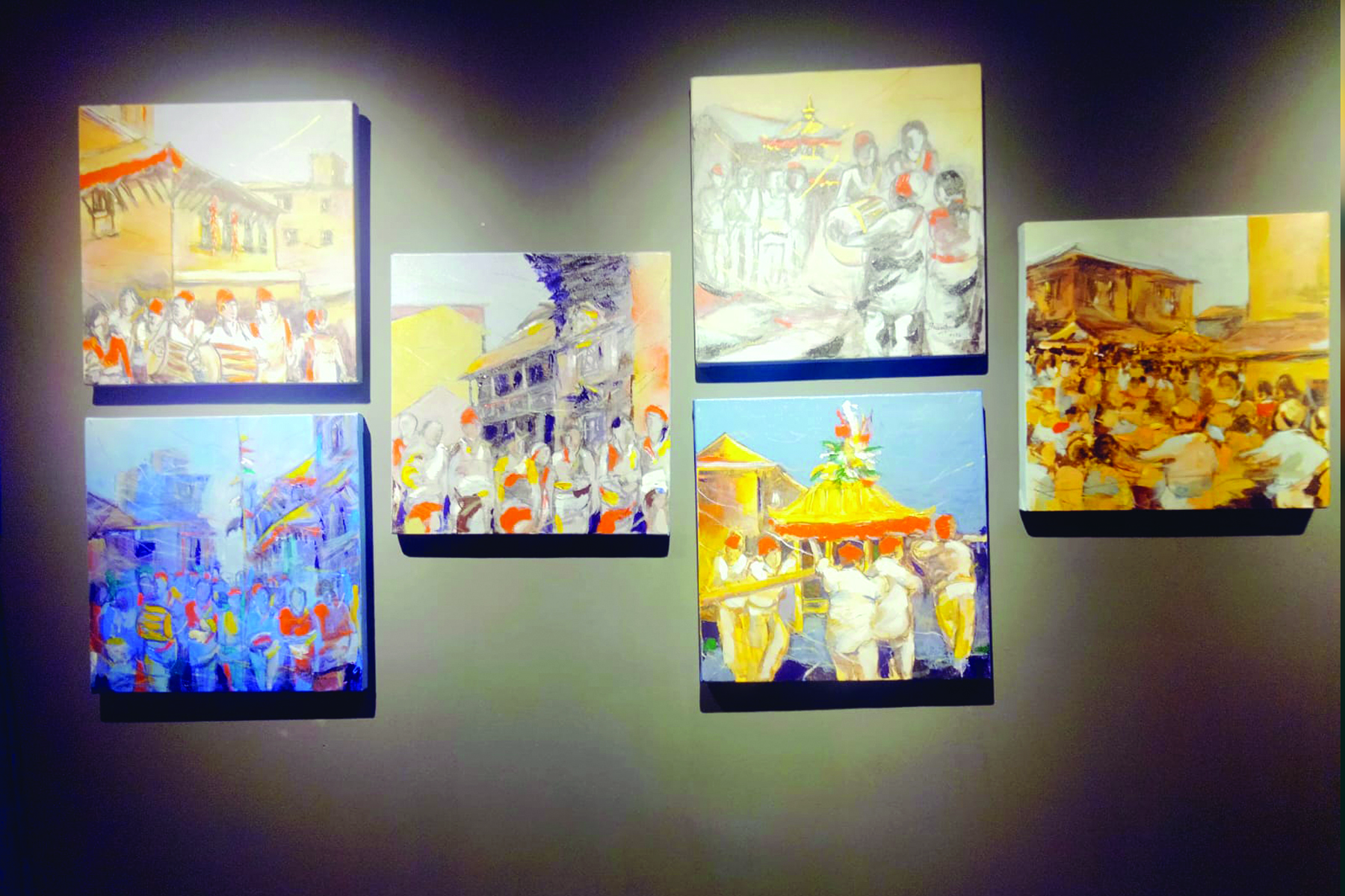 solo exhibition, UTSAV “In the Rhythm of Jatra”at 108 Gallery Durbar Marg.(24 July to 23 August, 2026) Parampara Media and Research Center Pvt.Ltd. khojpatra.com english.khojpatra.com