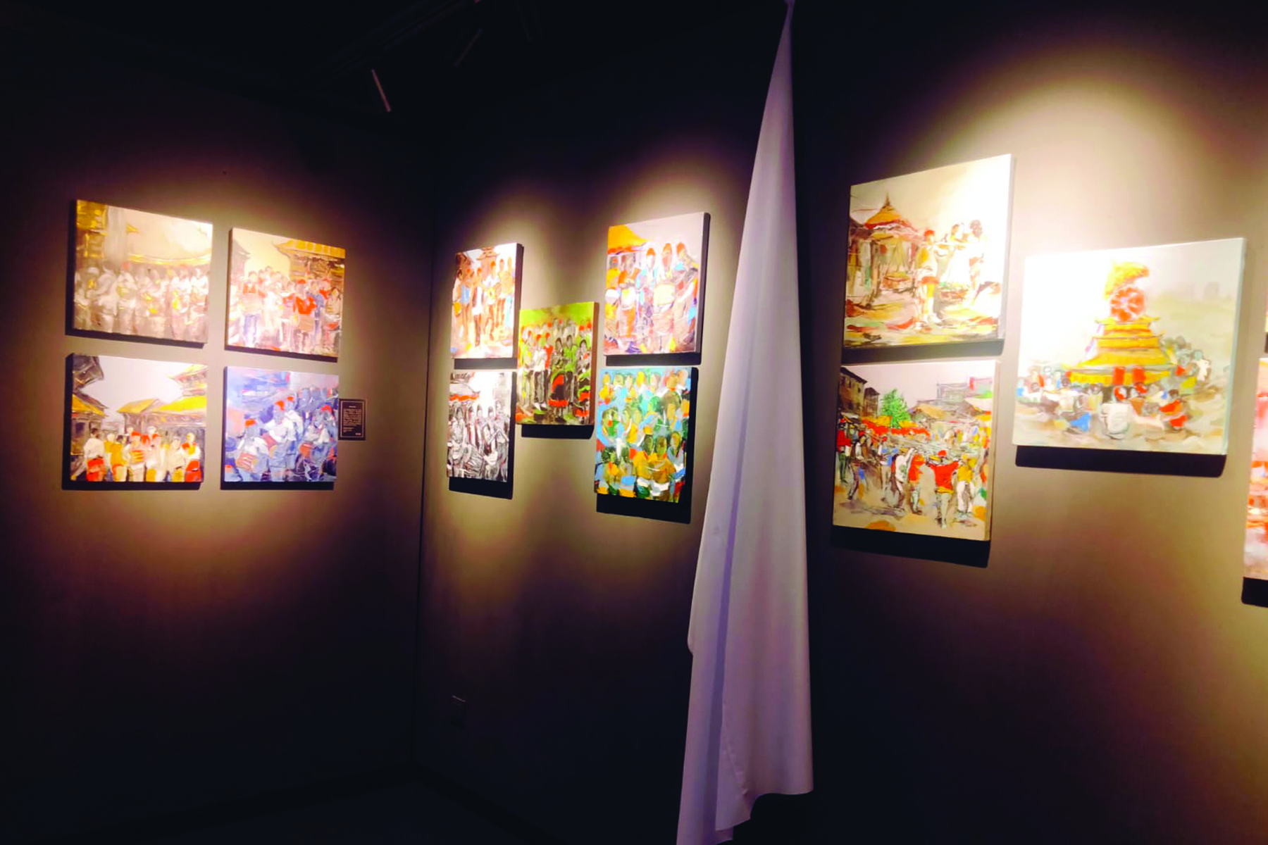 solo exhibition, UTSAV “In the Rhythm of Jatra”at 108 Gallery Durbar Marg.(24 July to 23 August, 2026) Parampara Media and Research Center Pvt.Ltd. khojpatra.com english.khojpatra.com