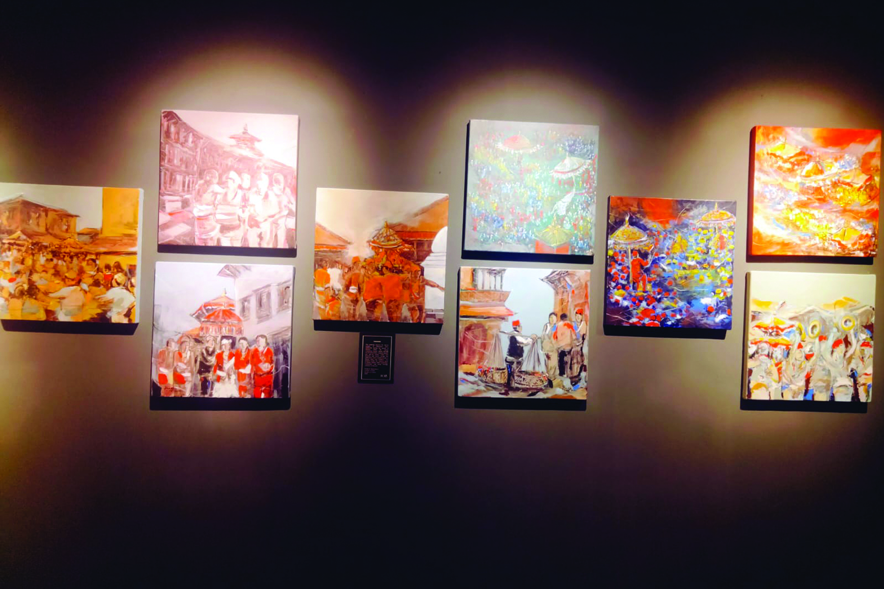 solo exhibition, UTSAV “In the Rhythm of Jatra”at 108 Gallery Durbar Marg.(24 July to 23 August, 2026) Parampara Media and Research Center Pvt.Ltd. khojpatra.com english.khojpatra.com