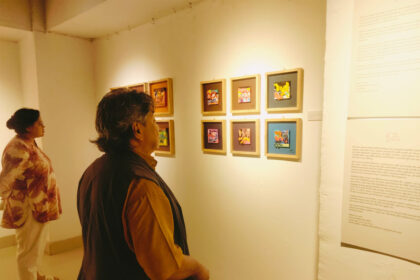 Dialogue and Perception, by Sagar Manandhar, A Solo exhibition which will be on display till 10 August, 2026,at The Kala Salon, 6th floor of Chhaya Center, Thamel. Parampara Media and Research Center Pvt.Ltd. khojpatra.com english.khojpatra.com