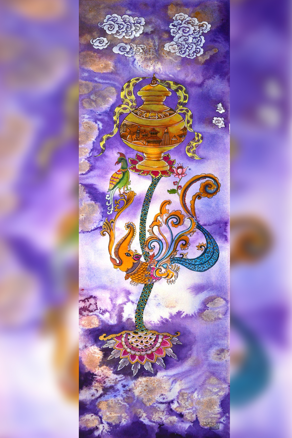 “A Sacred Union: Eternal Harmony” explores interconnectedness
a solo exhibition by Nepali visual artist Sabita Dangol, opened at 108 Gallery, Durbar Marg, Kathmandu, on September 4, 2026, and will continue until October 4, 2026.

Parampara Media and Research Center Pvt.Ltd.
khojpatra.com
english.khojpatra.com